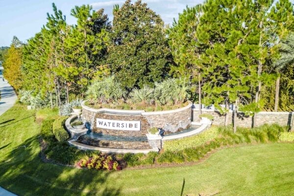 Waterside landscape project